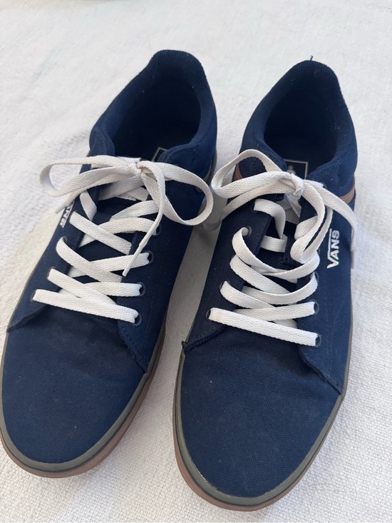 Vans Other - Vans Seldan Navy Blue Canvas Mens Shoes Size 10